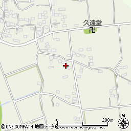 宮崎県都城市安久町2166-1周辺の地図