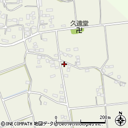 宮崎県都城市安久町2161-1周辺の地図