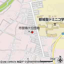 宮崎県都城市大岩田町6122周辺の地図