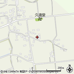 宮崎県都城市安久町2129周辺の地図