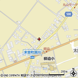 鹿児島県曽於市末吉町深川2502周辺の地図