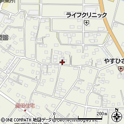 宮崎県都城市安久町5316周辺の地図