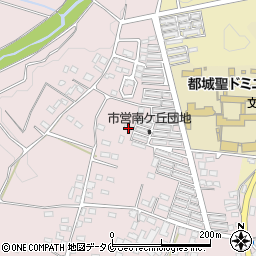 宮崎県都城市大岩田町6131-3周辺の地図