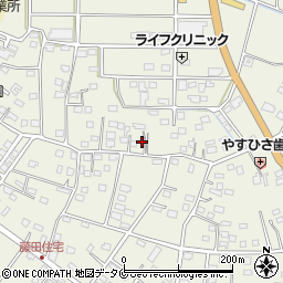 宮崎県都城市安久町6316-3周辺の地図