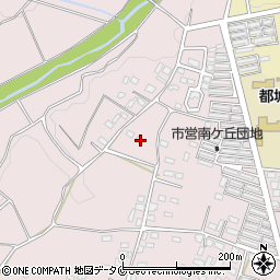 宮崎県都城市大岩田町6167-1周辺の地図