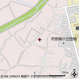 宮崎県都城市大岩田町6168-1周辺の地図