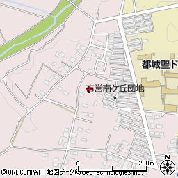 宮崎県都城市大岩田町6153周辺の地図