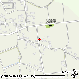 宮崎県都城市安久町2126周辺の地図