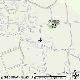 宮崎県都城市安久町2124周辺の地図