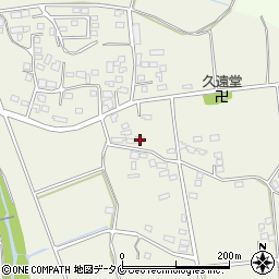 宮崎県都城市安久町2099周辺の地図