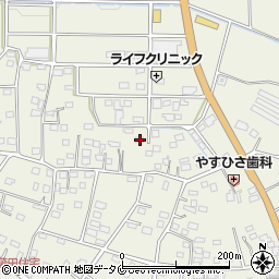 宮崎県都城市安久町6336周辺の地図