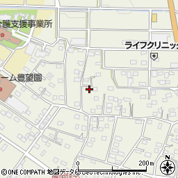 宮崎県都城市安久町6311-16周辺の地図