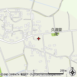 宮崎県都城市安久町2103周辺の地図