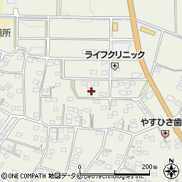 宮崎県都城市安久町6333周辺の地図