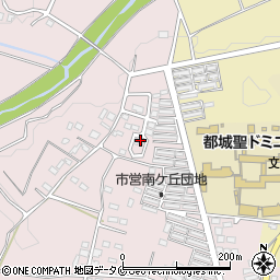 宮崎県都城市大岩田町6145-11周辺の地図