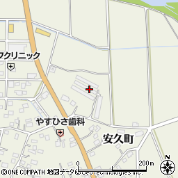 宮崎県都城市安久町6053周辺の地図