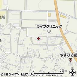 宮崎県都城市安久町6330周辺の地図