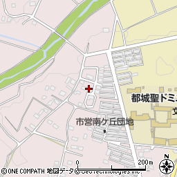 宮崎県都城市大岩田町6145-10周辺の地図