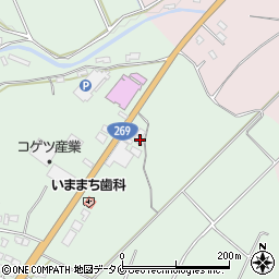 宮崎県都城市今町7021周辺の地図