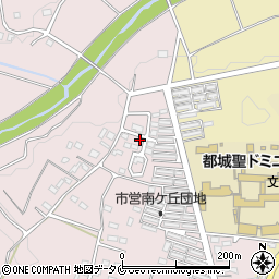 宮崎県都城市大岩田町6145-5周辺の地図
