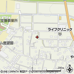 宮崎県都城市安久町6317周辺の地図