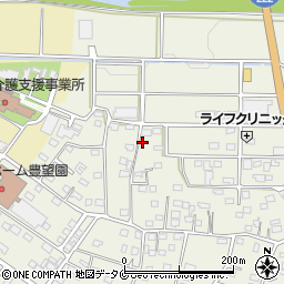 宮崎県都城市安久町6318-1周辺の地図