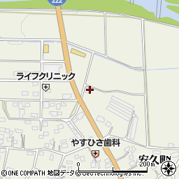 宮崎県都城市安久町6054周辺の地図