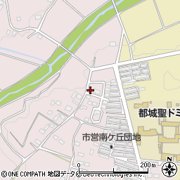 宮崎県都城市大岩田町5594-21周辺の地図
