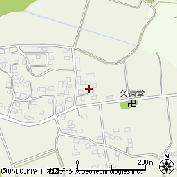 宮崎県都城市安久町2087周辺の地図