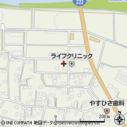 宮崎県都城市安久町6323周辺の地図