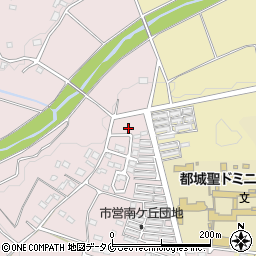 宮崎県都城市大岩田町5594-11周辺の地図