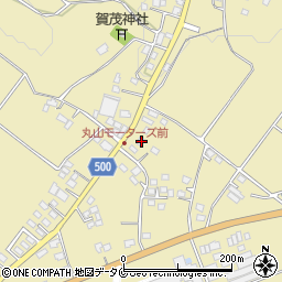 鹿児島県曽於市末吉町深川2455-1周辺の地図