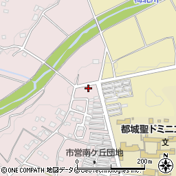 宮崎県都城市大岩田町5594-6周辺の地図