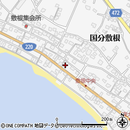 鹿児島県霧島市国分敷根1075周辺の地図