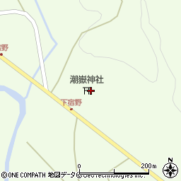 潮嶽神社周辺の地図
