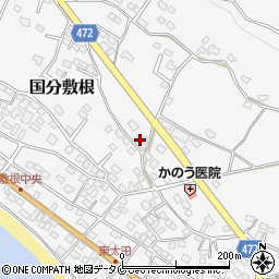 鹿児島県霧島市国分敷根1334周辺の地図