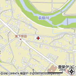 下長飯倉庫周辺の地図