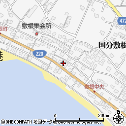 鹿児島県霧島市国分敷根962周辺の地図