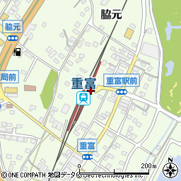 重富駅周辺の地図