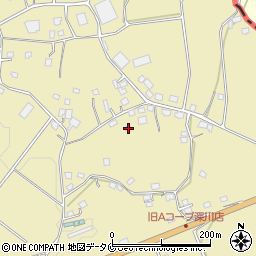 鹿児島県曽於市末吉町深川1295-2周辺の地図
