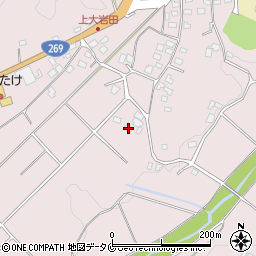 宮崎県都城市大岩田町6815-3周辺の地図