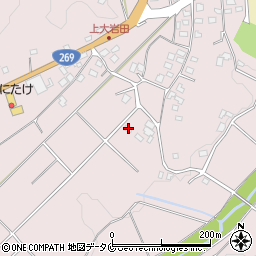 宮崎県都城市大岩田町6827周辺の地図