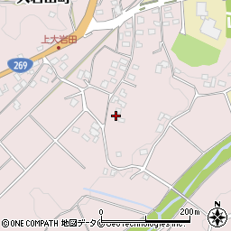 宮崎県都城市大岩田町6790周辺の地図