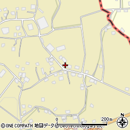 鹿児島県曽於市末吉町深川1387-2周辺の地図