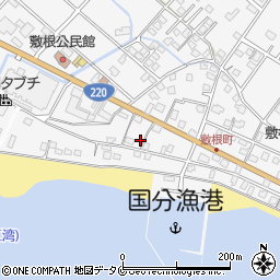 鹿児島県霧島市国分敷根5周辺の地図