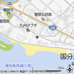 鹿児島県霧島市国分敷根36周辺の地図