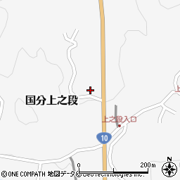 鹿児島県霧島市国分上之段1536周辺の地図