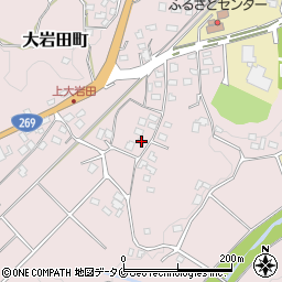 宮崎県都城市大岩田町6809-2周辺の地図