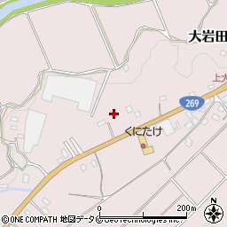 宮崎県都城市大岩田町6916-26周辺の地図