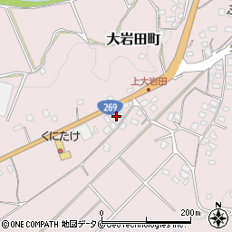 宮崎県都城市大岩田町6941周辺の地図